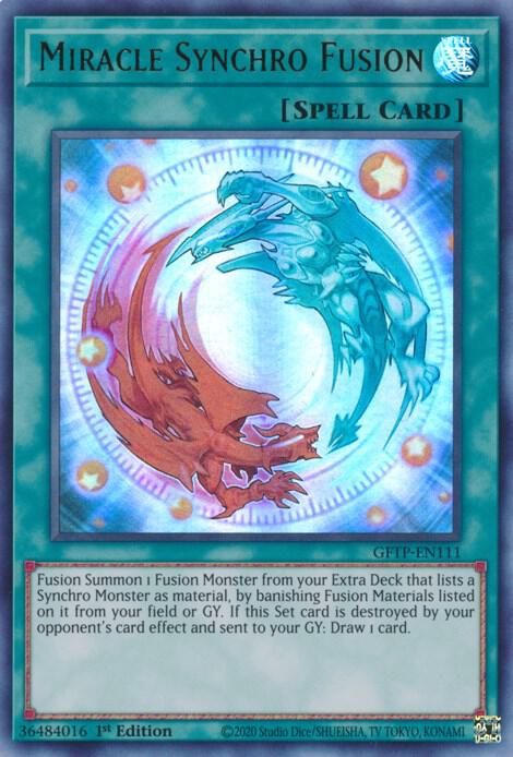 Miracle Synchro Fusion GFTP-EN111 card from Ghosts From the Past