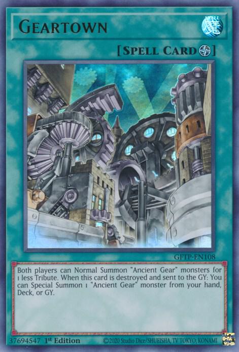Geartown GFTP-EN108 card from Ghosts From the Past
