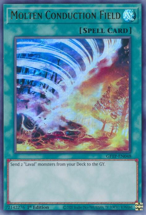 Molten Conduction Field GFTP-EN048 card from Ghosts From the Past