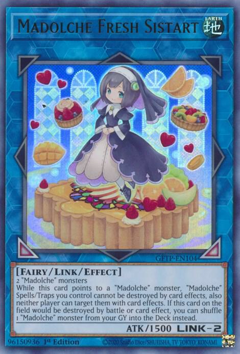 Madolche Fresh Sistart GFTP-EN104 card from Ghosts From the Past