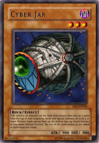 Cyber Jar DB1-EN043 card from Dark Beginning 1