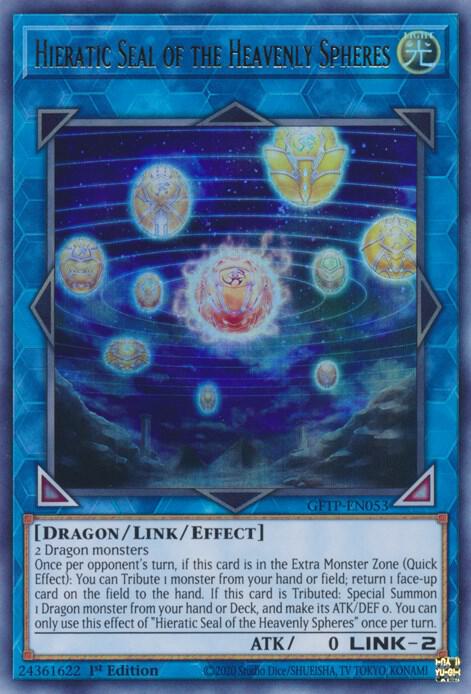 Hieratic Seal of the Heavenly Spheres GFTP-EN053 card from Ghosts From the Past