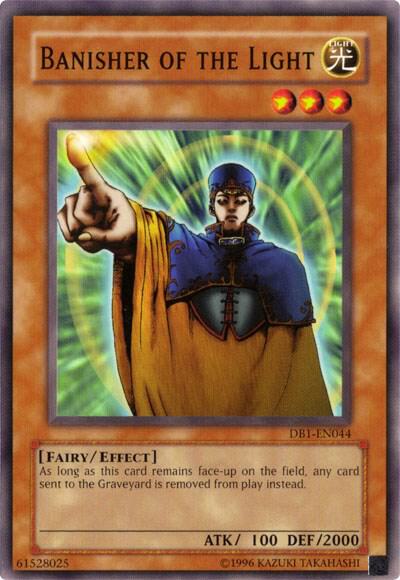 Banisher of the Light DB1-EN044 card from Dark Beginning 1