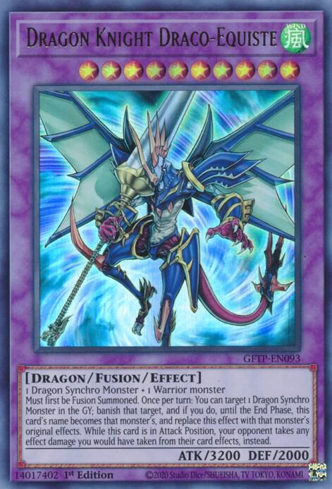 Dragon Knight Draco-Equiste GFTP-EN093 card from Ghosts From the Past