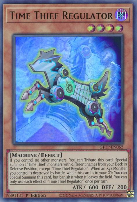 Time Thief Regulator GFTP-EN062 card from Ghosts From the Past