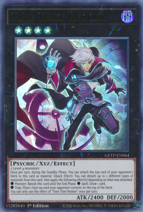 Time Thief Redoer GFTP-EN064 card from Ghosts From the Past