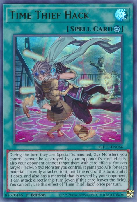Time Thief Hack GFTP-EN066 card from Ghosts From the Past