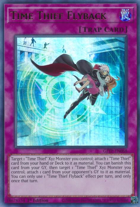 Time Thief Flyback GFTP-EN068 card from Ghosts From the Past