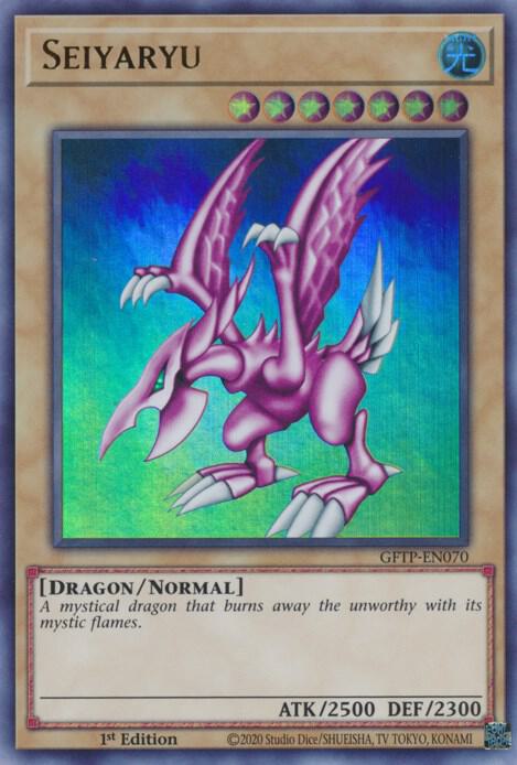 Seiyaryu GFTP-EN070 card from Ghosts From the Past