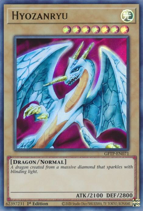 Hyozanryu GFTP-EN071 card from Ghosts From the Past