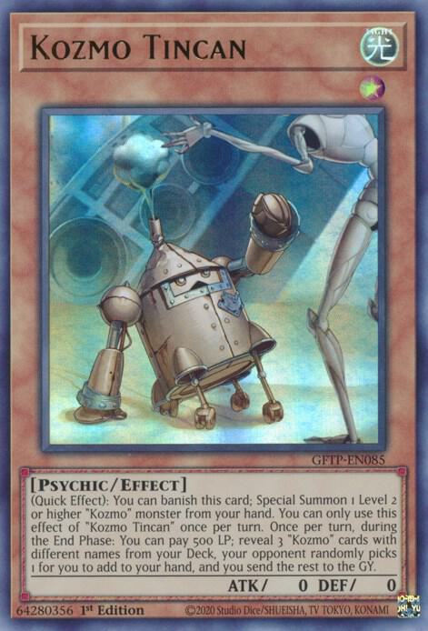 Kozmo Tincan GFTP-EN085 card from Ghosts From the Past