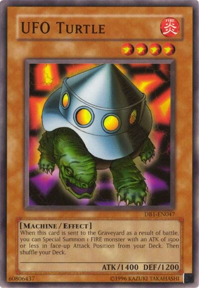 UFO Turtle DB1-EN047 card from Dark Beginning 1