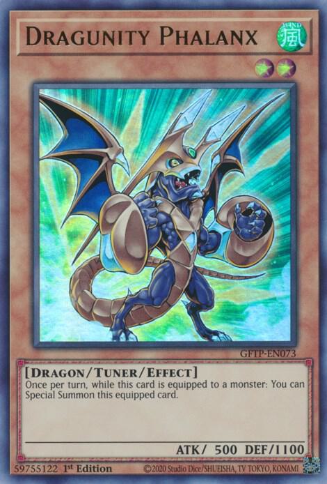 Dragunity Phalanx GFTP-EN073 card from Ghosts From the Past