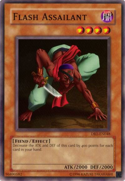 Flash Assailant DB1-EN048 card from Dark Beginning 1