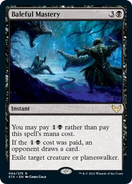 Baleful Mastery 64 card from Strixhaven: School of Mages