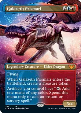 Galazeth Prismari (Borderless) 281 card from Strixhaven: School of Mages