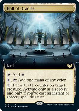 Hall of Oracles (Extended Art) 362 card from Strixhaven: School of Mages
