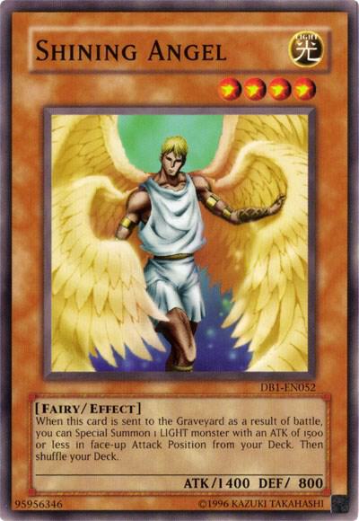 Shining Angel DB1-EN052 card from Dark Beginning 1