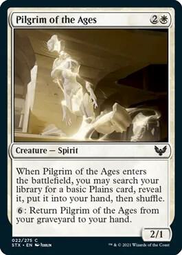 Pilgrim of the Ages 22 card from Strixhaven: School of Mages