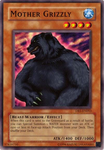 Mother Grizzly DB1-EN053 card from Dark Beginning 1