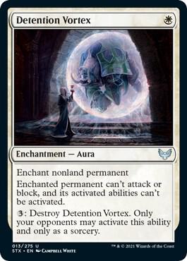Detention Vortex 13 card from Strixhaven: School of Mages