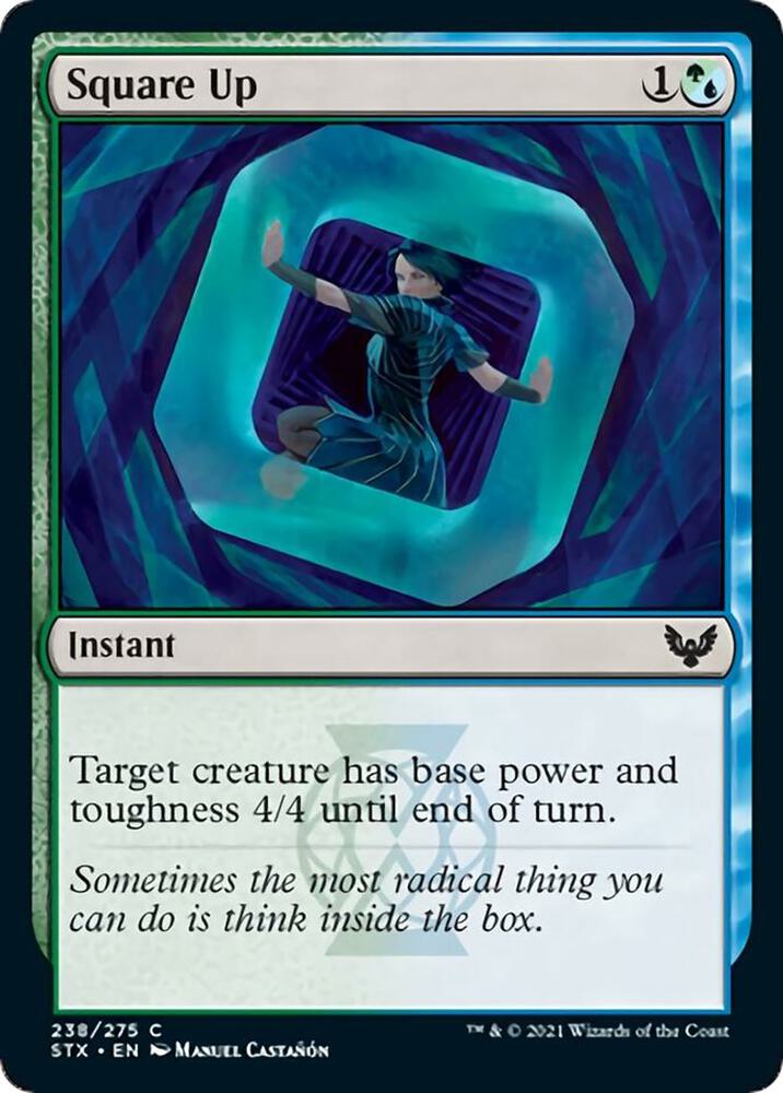 Square Up 238 card from Strixhaven: School of Mages
