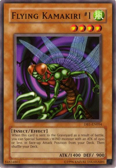 Flying Kamakiri #1 DB1-EN054 card from Dark Beginning 1