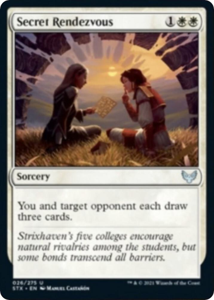 Secret Rendezvous 26 card from Strixhaven: School of Mages