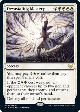 Devastating Mastery 14 card from Strixhaven: School of Mages