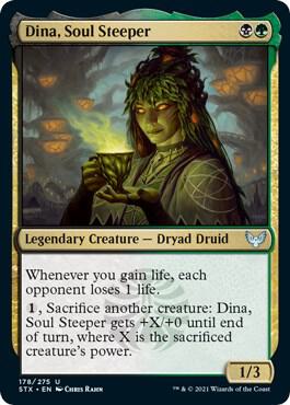 Dina, Soul Steeper 178 card from Strixhaven: School of Mages