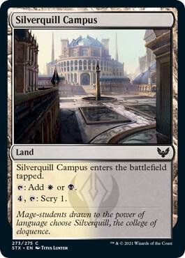 Silverquill Campus 273 card from Strixhaven: School of Mages