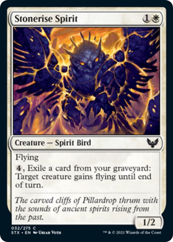 Stonerise Spirit 32 card from Strixhaven: School of Mages