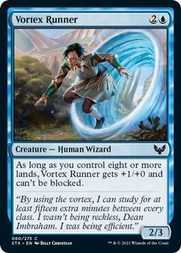 Vortex Runner 60 card from Strixhaven: School of Mages