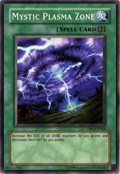 Mystic Plasma Zone DB1-EN064 card from Dark Beginning 1