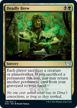 Deadly Brew 176 card from Strixhaven: School of Mages