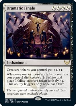 Dramatic Finale 180 card from Strixhaven: School of Mages