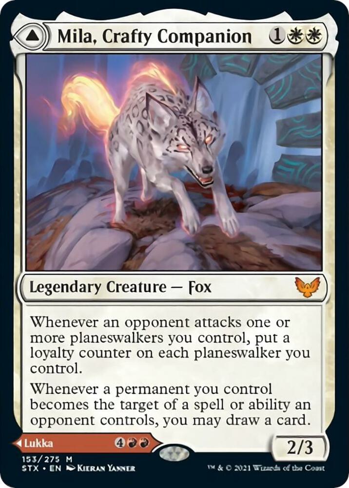 Mila, Crafty Companion 153 card from Strixhaven: School of Mages