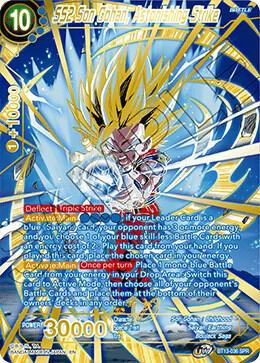 SS2 Son Gohan, Astonishing Strike (SPR) BT13-036 card from Supreme Rivalry