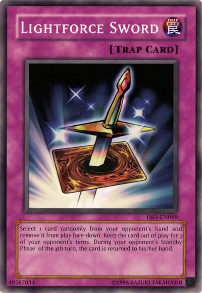 Lightforce Sword DB1-EN069 card from Dark Beginning 1