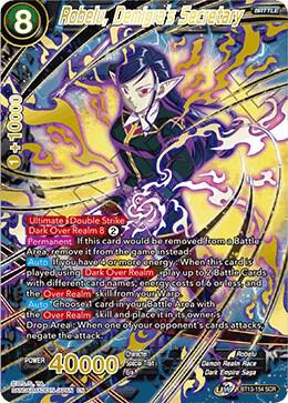 Robelu, Demigra's Secretary BT13-154 card from Supreme Rivalry