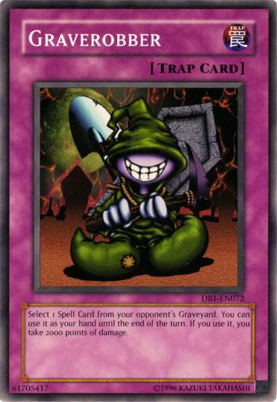Graverobber DB1-EN072 card from Dark Beginning 1