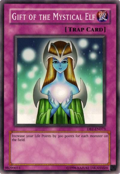 Gift of The Mystical Elf DB1-EN073 card from Dark Beginning 1