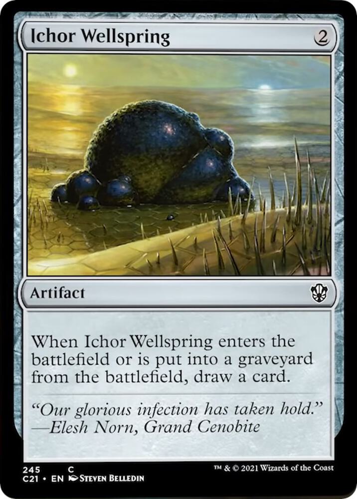 Ichor Wellspring 245 card from Commander 2021