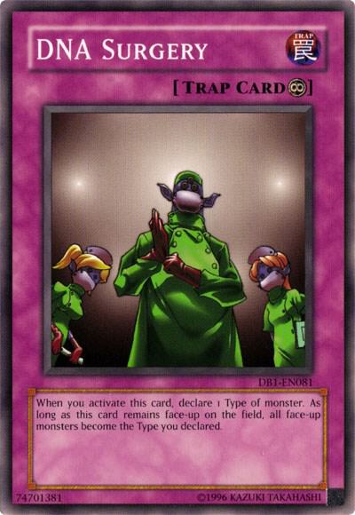 DNA Surgery DB1-EN081 card from Dark Beginning 1