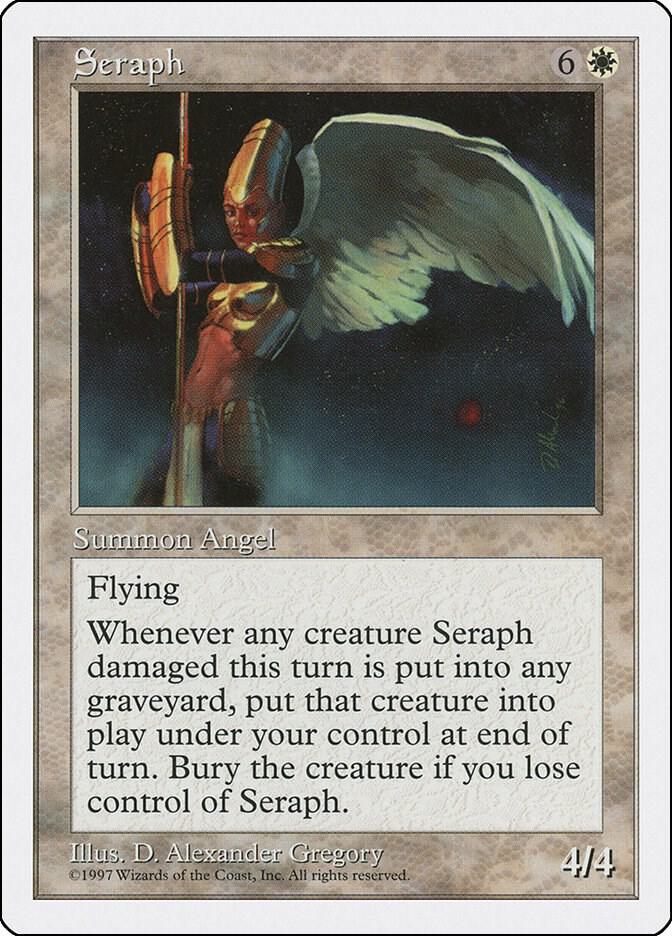 Seraph card from Fifth Edition