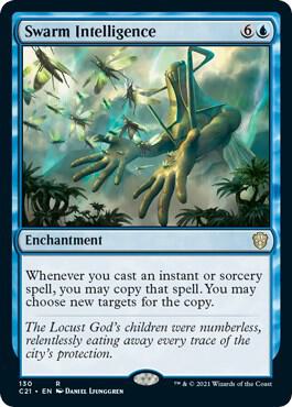 Swarm Intelligence 130 card from Commander 2021