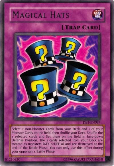 Magical Hats DB1-EN087 card from Dark Beginning 1