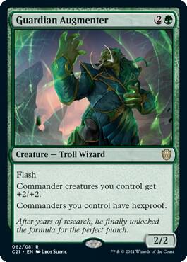 Guardian Augmenter 62 card from Commander 2021