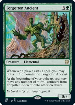 Forgotten Ancient 189 card from Commander 2021
