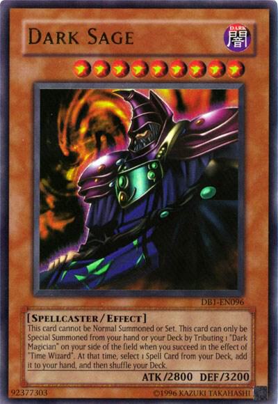 Dark Sage DB1-EN096 card from Dark Beginning 1